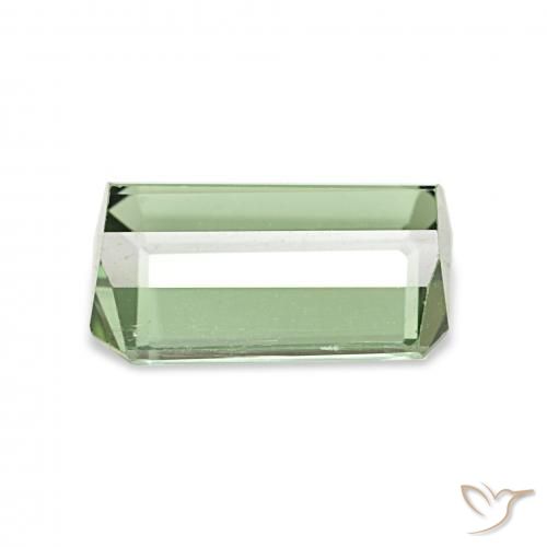 Tormalina Verde Pera Chiaro naturale da 2.04 ct, Ottagonale / Taglio smeraldo, VS