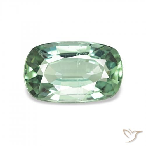1.42ct Menta verde Tormalina, Taglio smeraldo, VS