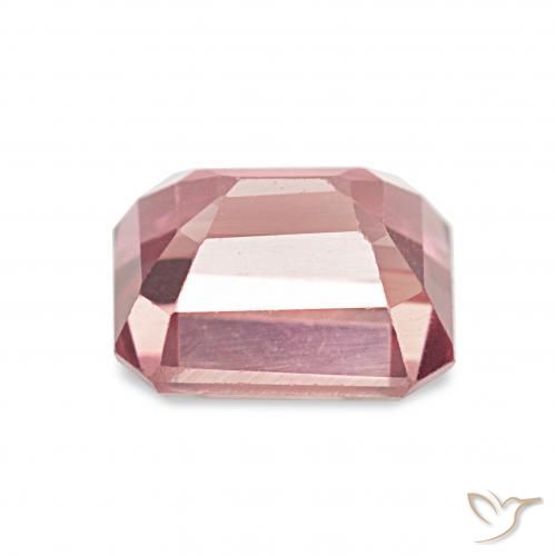 Tormalina Rosa gomma da masticare naturale da 1.50 ct, Ottagonale / Taglio smeraldo, VVS-VS
