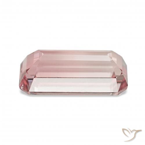 Tormalina Medium Light-Pink naturale da 3.74 ct, Ottagonale / Taglio smeraldo, VS