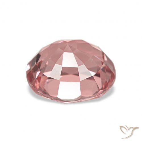 Tormalina Coccinella rossa naturale da 1.84 ct, Ovale, VS