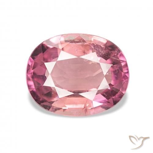 2.30ct Rosa hot Tormalina Pietre preziose, Ovale, VS