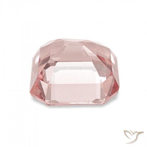 Tormalina Rosa chiaro gomma da masticare naturale da 2.04 ct, Ottagonale / Taglio smeraldo, VS