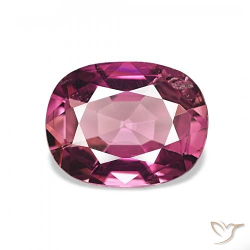2.04ct Rosso lampone Tormalina, Cuscino, VVS-VS