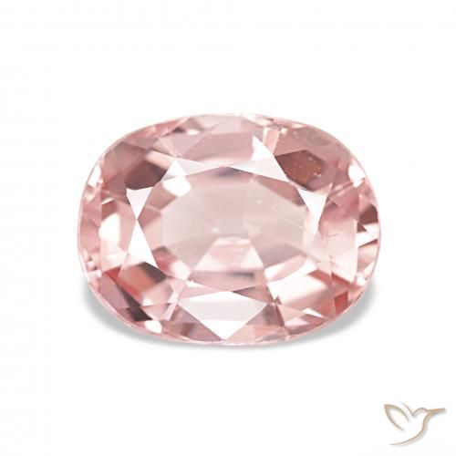 2.04ct Rosa terroso Tormalina, Ovale, VVS-VS