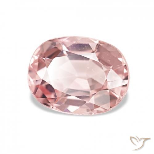 Tormalina Rosa terroso naturale da 2.04 ct, Ovale, VVS-VS