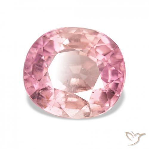 Tormalina Rosa arancio naturale da 2.96 ct, Ovale, VS