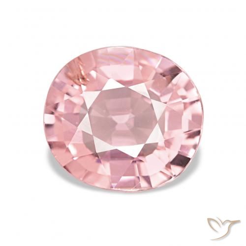 2.08ct Rosa medio Tormalina, Ovale, VS