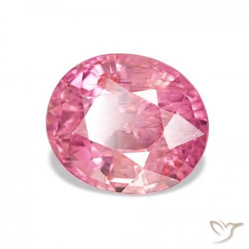 Tormalina Rosa gomma da masticare naturale da 2.73 ct, Ovale, VS