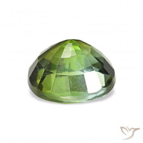 Tormalina Verde medio naturale da 1.44 ct, Cuscino, VS
