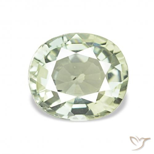 1.41ct Verde medio Tormalina, Cuscino, VS