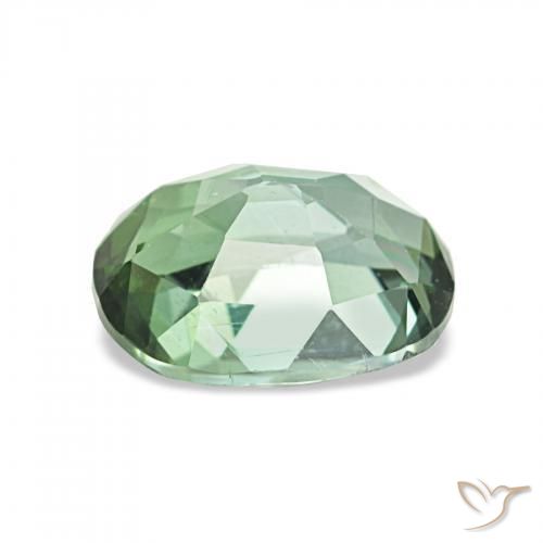 Tormalina Verde chiaro naturale da 1.71 ct, Cuscino, VVS-VS