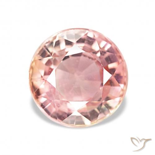 2.06ct Rosa chiaro Tormalina, Rotondo, VS