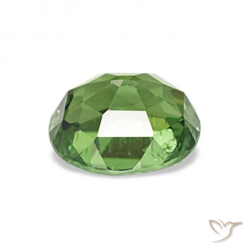 Tormalina Verde scuro naturale da 1.32 ct, Ovale, VS