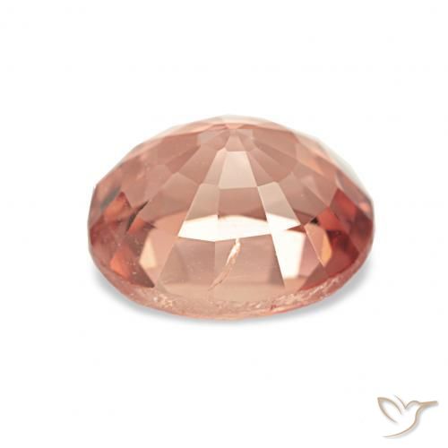 Tormalina Arancio Medio naturale da 1.82 ct, Ovale, VS