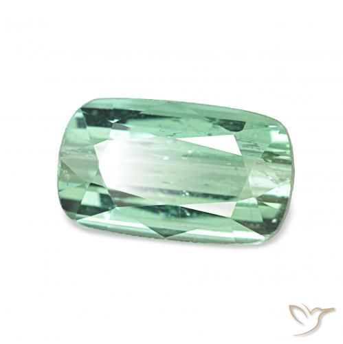 Tormalina Menta verde naturale da 1.80 ct, Cuscino, VS