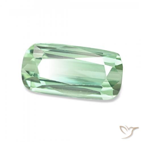 Tormalina Menta verde naturale da 2.05 ct, Cuscino, VS