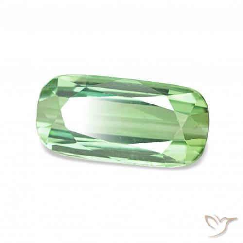 Tormalina Verde chiaro naturale da 2.21 ct, Cuscino, VS