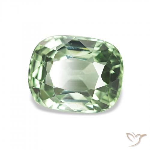 Tormalina Verde caldo naturale da 1.80 ct, Cuscino, VS