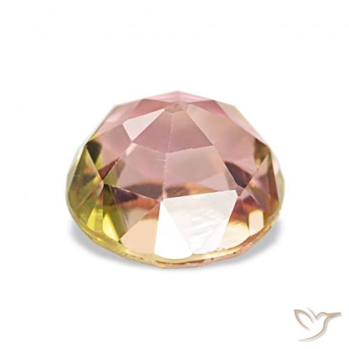 Tormalina Multicolore naturale da 2.03 ct, Rotondo, VVS