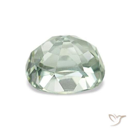 Tormalina Verde chiaro naturale da 1.64 ct, Cuscino, VVS