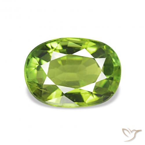 1.91ct Verde acceso Tormalina, Cuscino, VS
