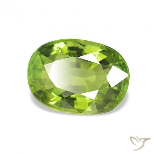 Tormalina Verde acceso naturale da 1.91 ct, Cuscino, VS