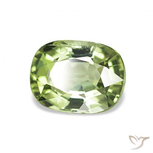 Tormalina Verde foresta naturale da 1.31 ct, Cuscino, VS