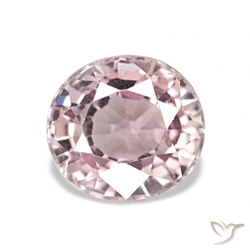 2.12ct Rosa Corallo Chiaro Tormalina, Ovale, VVS