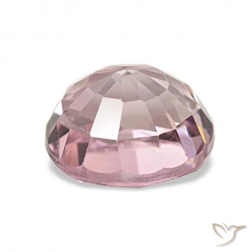 Tormalina Rosa Corallo Chiaro naturale da 2.12 ct, Ovale, VVS