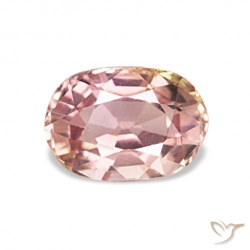 1.23ct Rosa chiaro Tormalina Pietre preziose, Ovale, VS