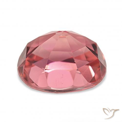 Tormalina Rosa scuro naturale da 6.31 ct, Cuscino, VVS