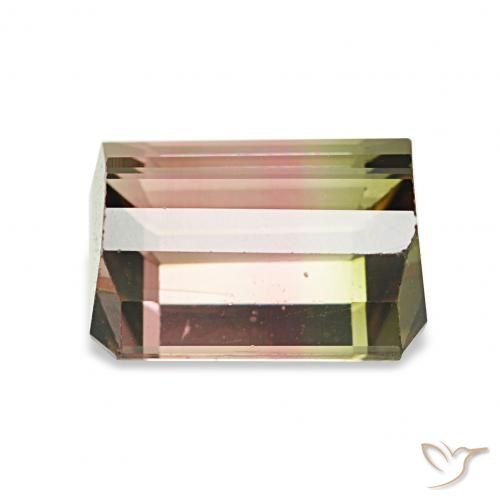 Tormalina Colo anguria naturale da 2.77 ct, Ottagonale / Taglio smeraldo, VVS