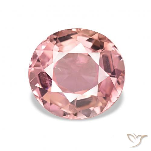 1.36ct Rosa chiaro Tormalina, Ovale, VVS-VS