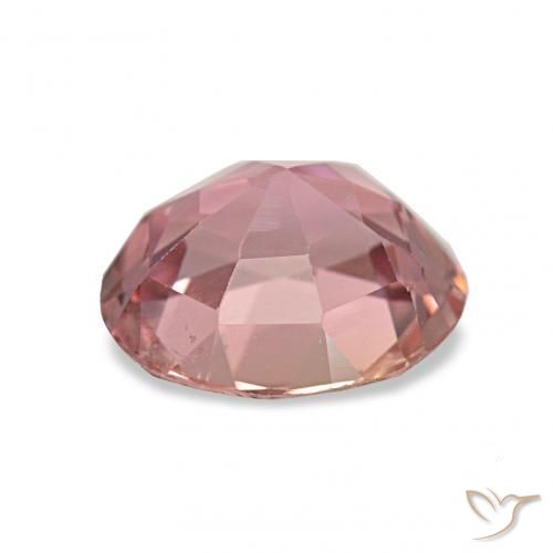 Tormalina Rosa chiaro naturale da 1.36 ct, Ovale, VVS-VS