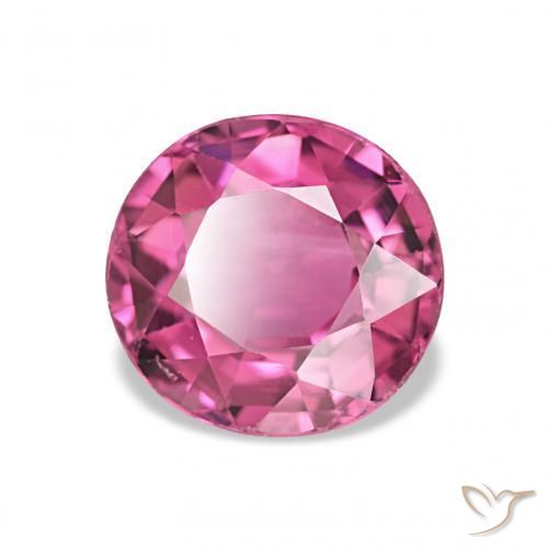 Tormalina Medium Dark-Pink naturale da 1.19 ct, Ovale, VVS-VS
