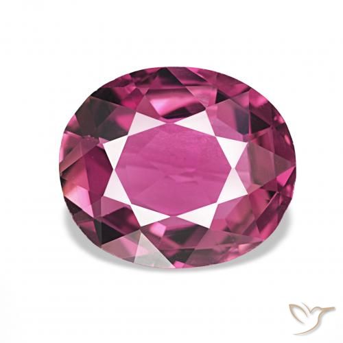 1.95ct Viola medio Tormalina, Ovale, VVS