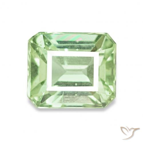 2.08ct Verde molto chiaro Tormalina, Taglio smeraldo, VVS-VS