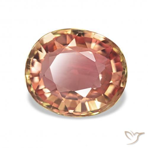Tormalina Multicolore naturale da 1.60 ct, Ovale, VVS
