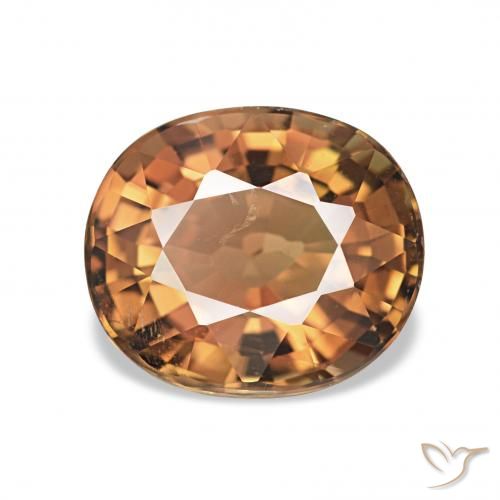 1.62ct Arancio Medio Tormalina Pietre preziose, Ovale, VS