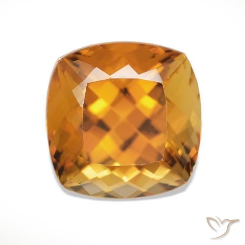 Tormalina Arancio Medio naturale da 2.46 ct, Cuscino, VVS-VS