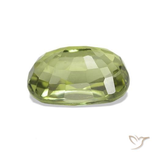 Tormalina Verde caldo naturale da 1.49 ct, Cuscino, VVS-VS