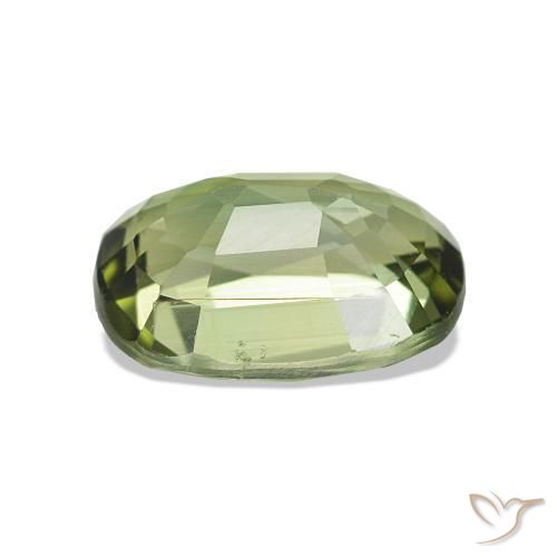 Tormalina Verde foresta naturale da 1.55 ct, Taglio a cuscino, VS