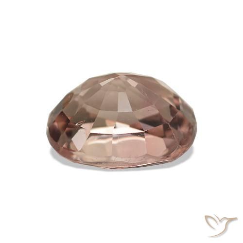 Tormalina Rosa arancio naturale da 1.46 ct, Ovale, VS