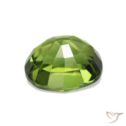 Tormalina Alghe Verdi naturale da 1.82 ct, Ovale, VVS-VS