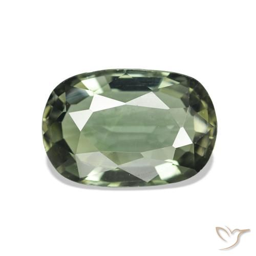 1.73ct Verde medio Tormalina, Ovale, VVS-VS