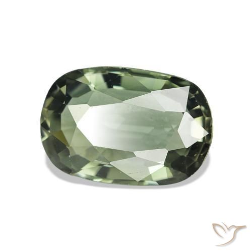 Tormalina Verde medio naturale da 1.73 ct, Taglio ovale, VVS-VS