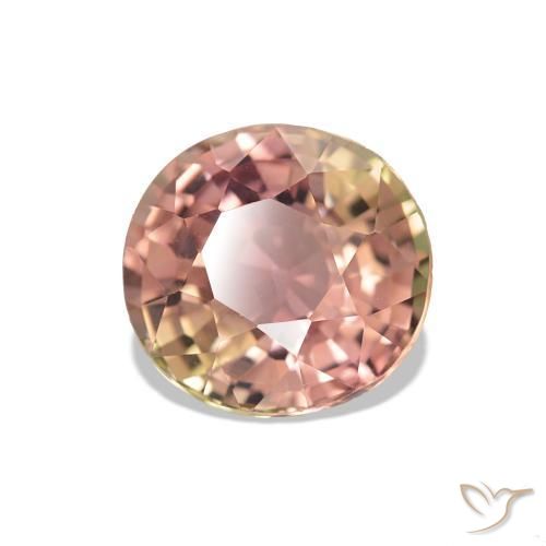 Tormalina Medium Light-Pink naturale da 1.65 ct, Ovale, VS-SI