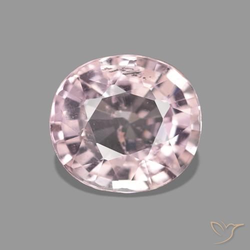 1.87ct Rosa rosa Tormalina, Ovale, VS-SI