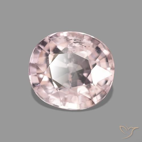 Tormalina Rosa rosa naturale da 1.87 ct, Taglio ovale, VS-SI